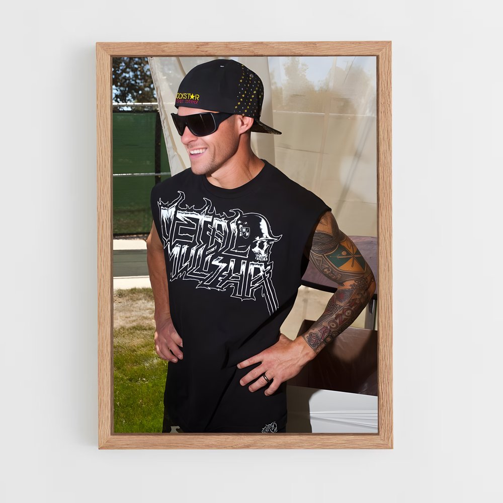 Poster L'Art de Brian – affiche Motocross freestyle (vue 4)